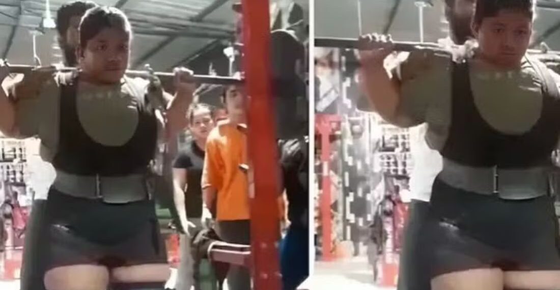 Atleta de 17 anos quebra o pescoço e morre ao fazer agachamento com 270 kg