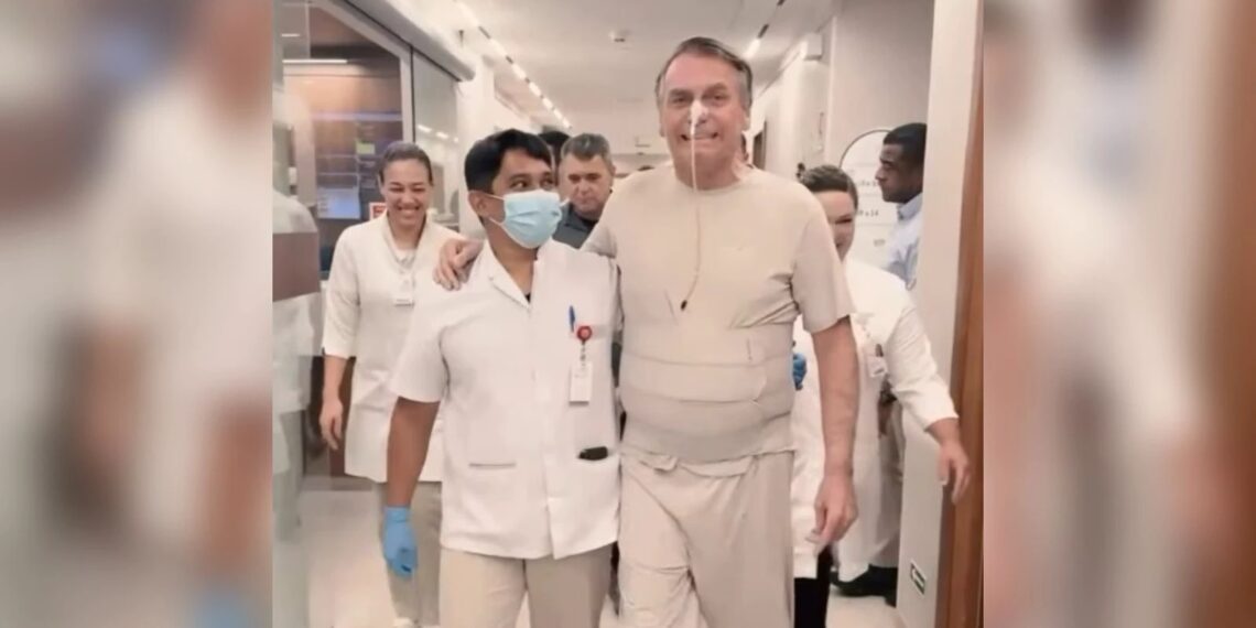 Bolsonaro inicia retomada alimentar com gelatina e chá após 17 dias de jejum