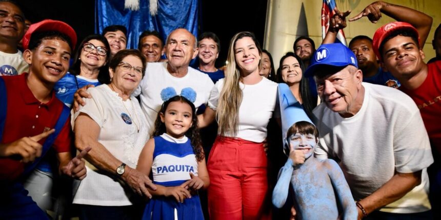 Marcílio e Lícia inauguram 'Central 11' com apoio popular e presença de lideranças políticas em Goiana- Foto (Reprodução)